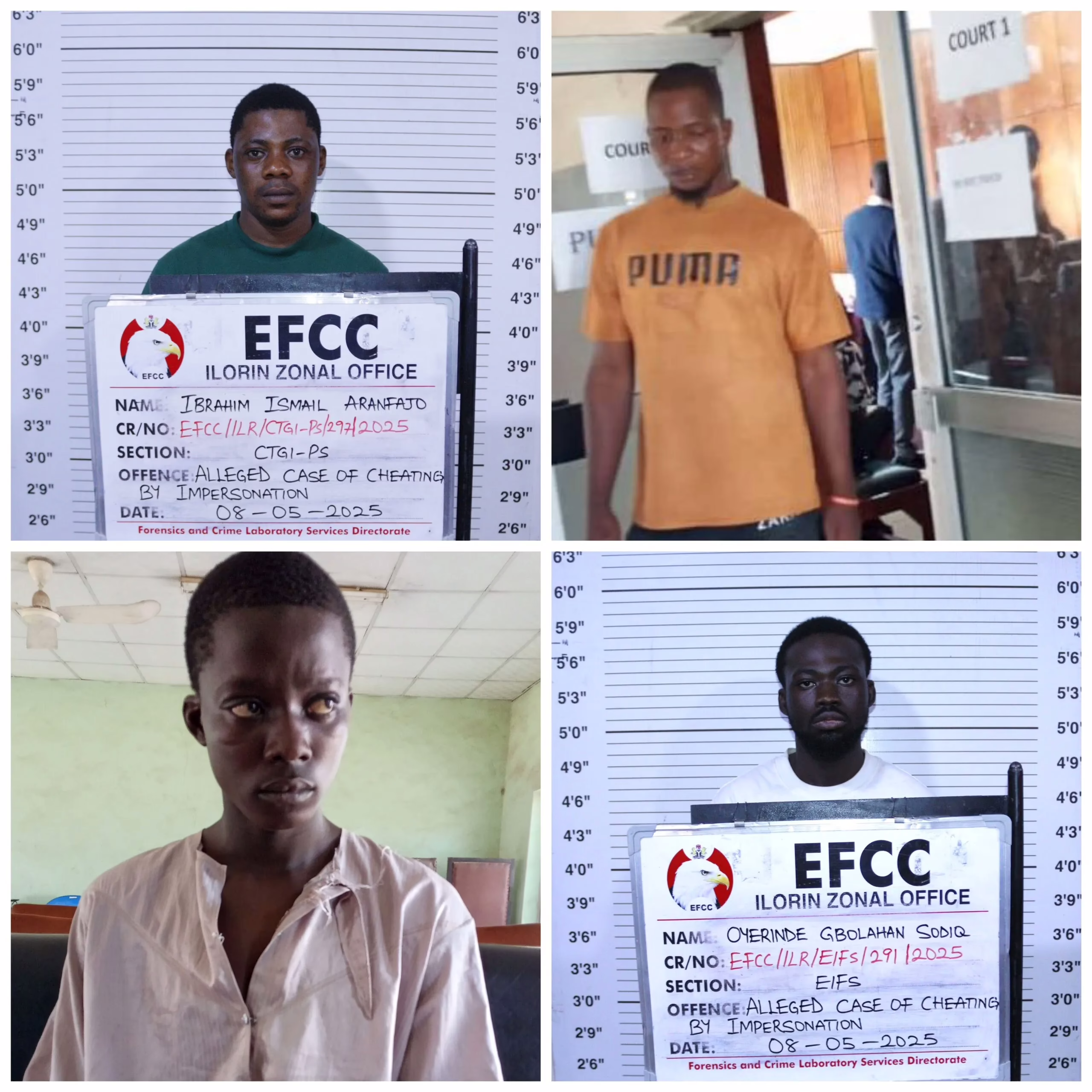 Four individuals involved in fraud case