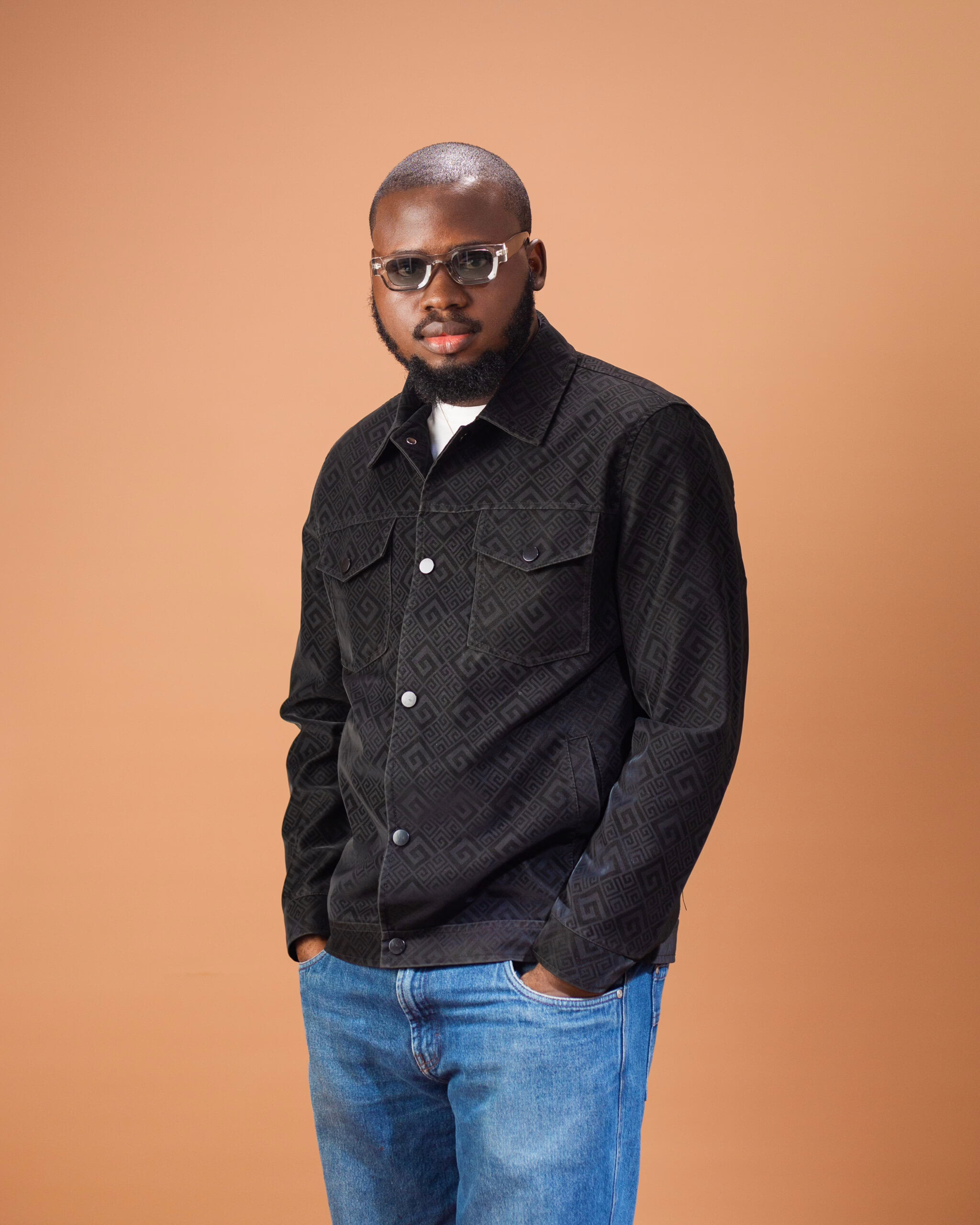 Adebayo Gbenga working on design