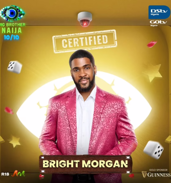 Big Brother Naija contestant in pink suit