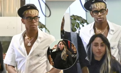 Hot Romance: Lamine Yamal and Nicki Nicole arrive airport after 2 nights of luxury in Monaco